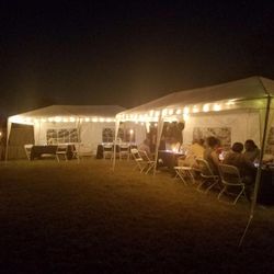 2 pack of tents 🎶 seats 65-70people 2 for 300 or 175 each new Tent Event Garden Party Wedding 10x20 with Removable Sidewall Windows Weatherproof Stro