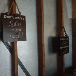 Wood Wedding Sign