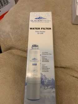 Water filter glacier fresh