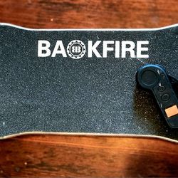 Backfire G2 Black Electric Longboard - Used - No Charger