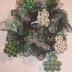 St Patrick's Day Wreath 