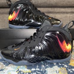 Size 6.5Y/8W - Nike Little Posite One “Halloween”