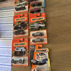 Matchbox Small Dodge Collection -8 Cars In All 
