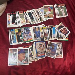 Vintage Baseball Trading Cards 