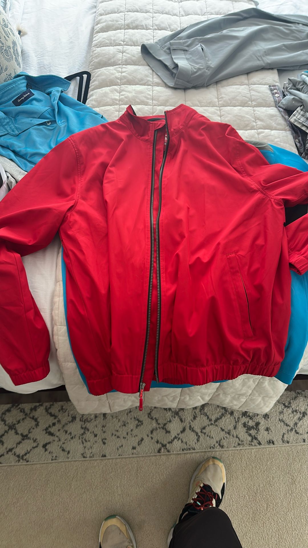Large cutter And Buck Weathertec Jacket