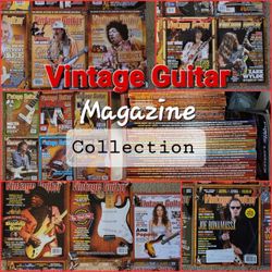 VINTAGE GUITAR MAGAZINES *REDUCED*