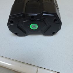 Black And Green Lithium Ion  Battery
