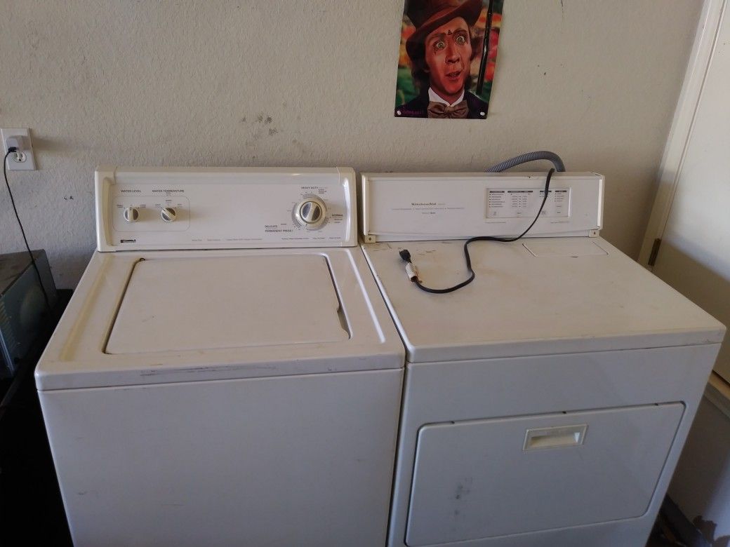 Washer and dryer