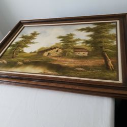 E Fisher Oil Painting 