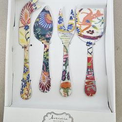 Artistic Accents 4-Piece Cheese Knife Set