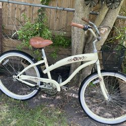 26 BEACH 🏖 CRUISER 3 SPEED ALUMINUM READY TO RIDE  - TUNE UP DONE ✅