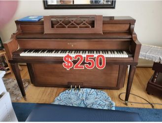 Piano With Bench