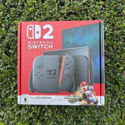 Nintendo Switch 2 Console + Mario Kart World Game Bundle