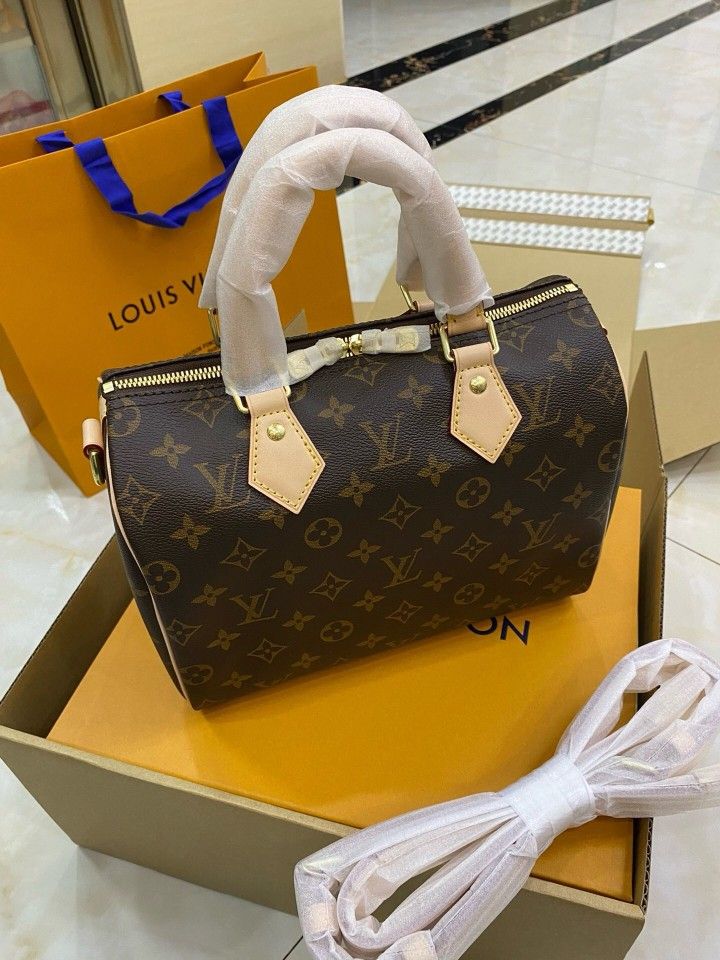 Louis Vuitton Monogram Speedy 30 Bag