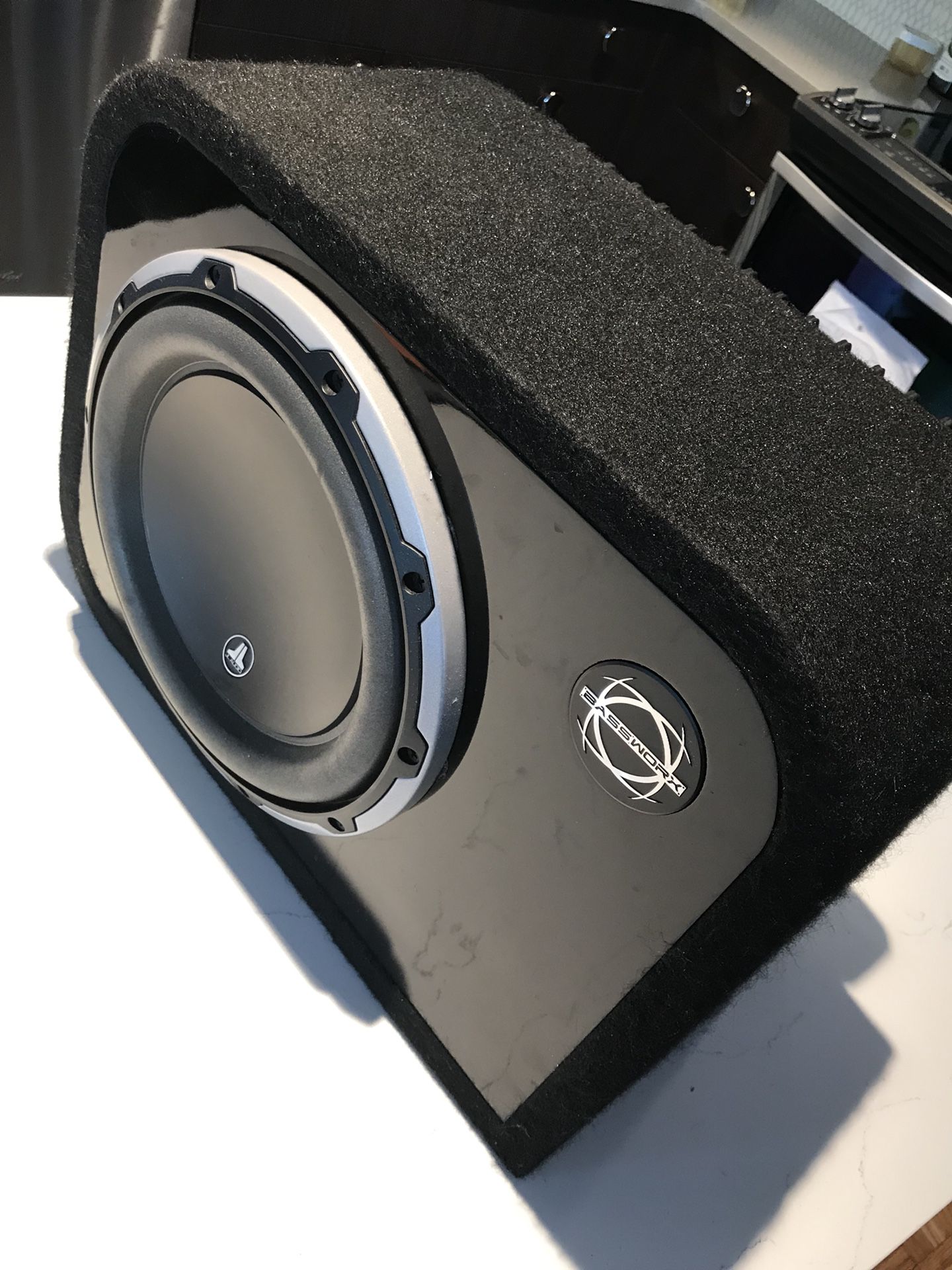 JL Audio sub woofer 10” top of the line driver and Amplifier