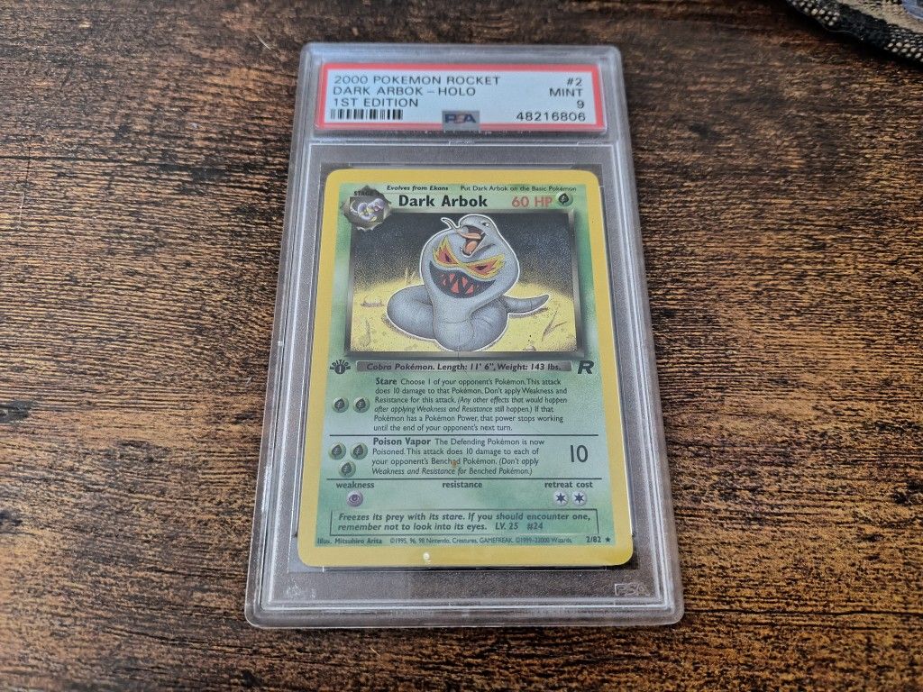 Pokemon Graded Arbok
