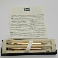 Cross Classic Century 23K Gold Plated 0.7mm Mechanical Pencil sets