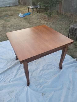 Wooden Folding Table
