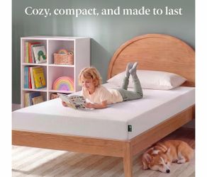 Memory Foam Mattress 6 Inch, Pressure-Relieving Comfort & Full-Body Support, Naturally Fresh, Medium Firm Feel, CertiPUR-US & Oeko-TEX Certified Safe 