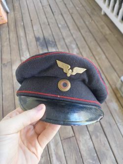 German Wwii Railway Officers Cap