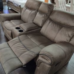 Glider Recliner Loveseat