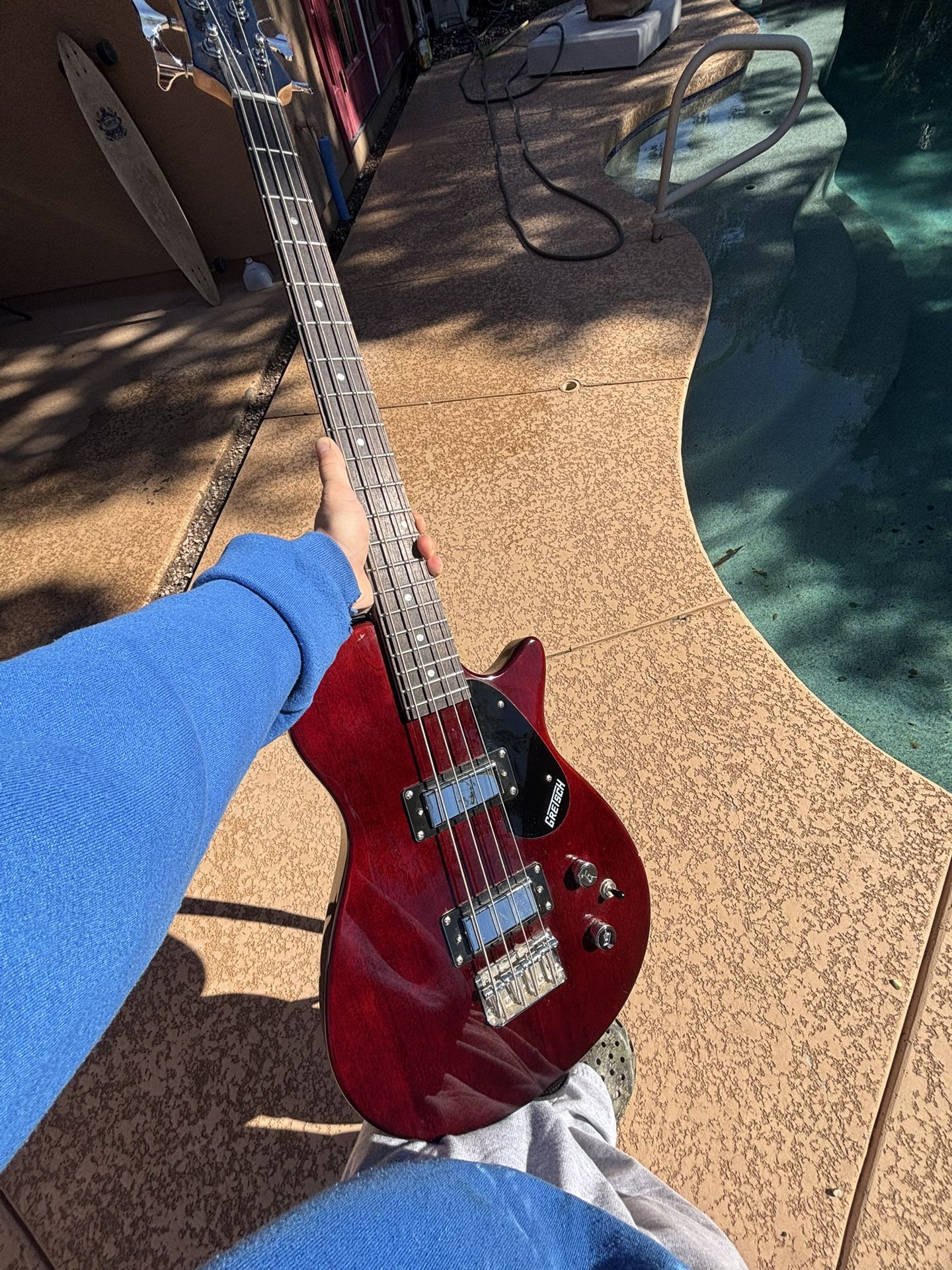 Gretsch Bass Guitar & AMP  (USED) 