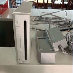 Nintendo Wii with Accessories and Wii Sports Game