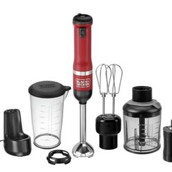Black & Decker BCKM1014K06 kitchen wand Blender 4 in1 Kitchen Multi-Tool New