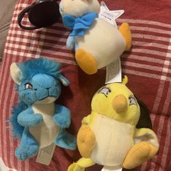 Lot Of 3 McDonald’s Toys Neopets Plushies 