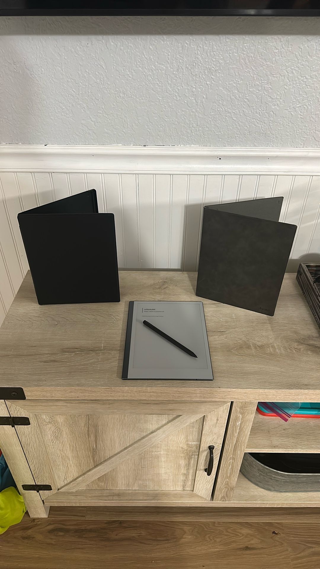 reMarkable 2: E-Ink Paper Tablet + NEW Marker Plus + 2 Folios