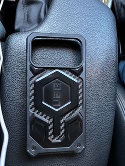 UAG Phone Case with Carbon Fiber Design