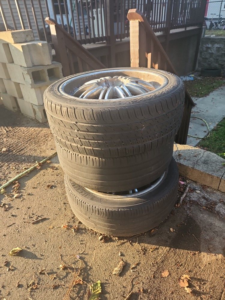 20 inch tires with rims for Sale in Taunton, MA OfferUp