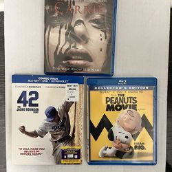 Blu - Ray Movies: - $ 10 - Each Or All 3 - For $ 25