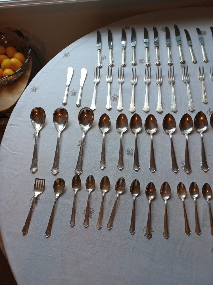 64 PIECE GENSE GAB SWEDISH EXTRA PLATED NICKEL SILVER PLATE IMANS ALP