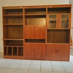 Three Piece Wall Unit 