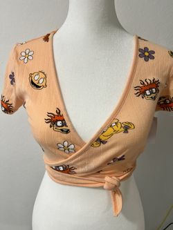 RUGARTS Novelty Cropped Top