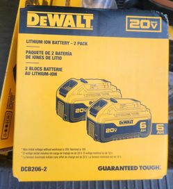 Battery Dewalt pack 2pcs 130