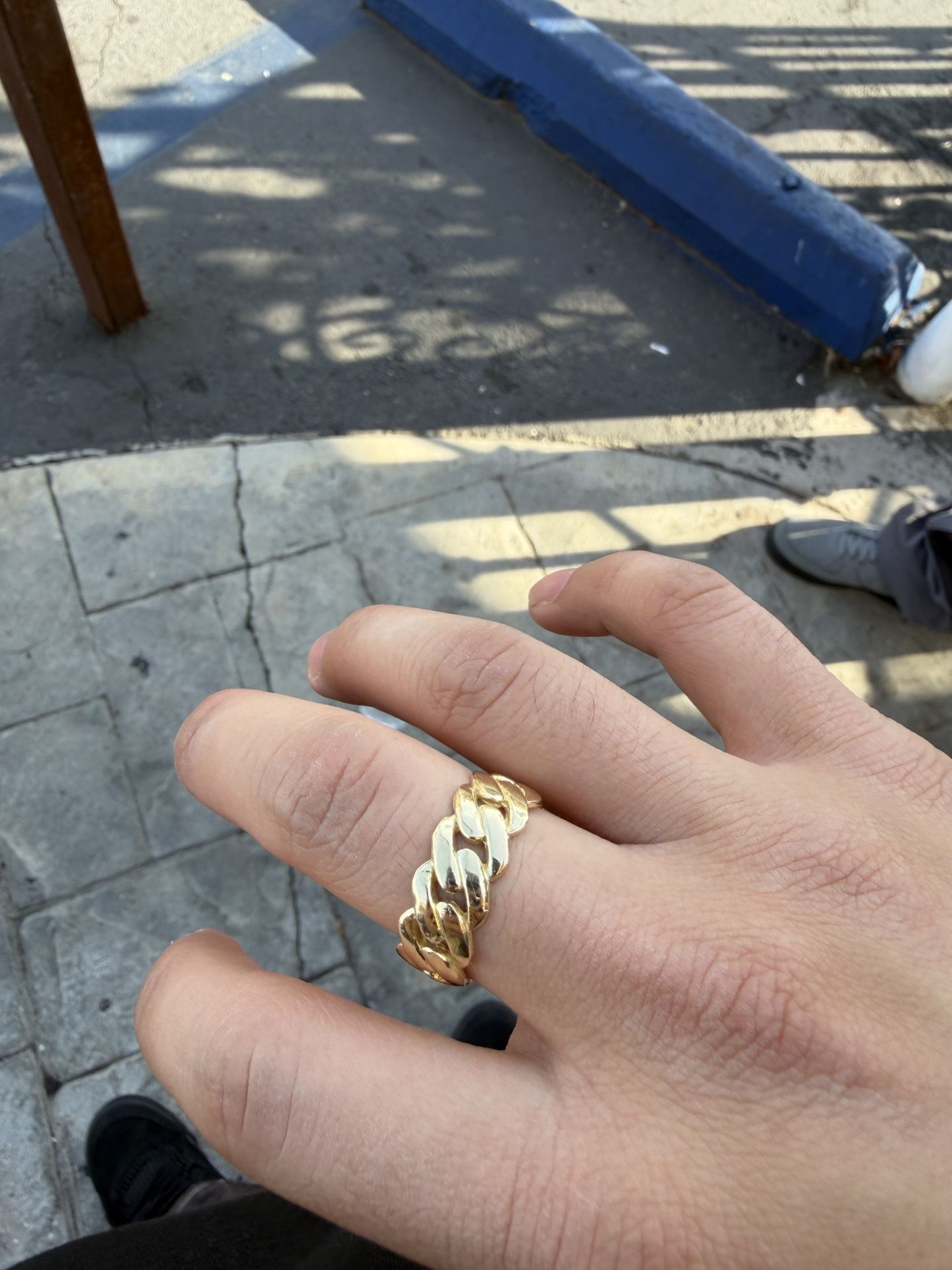 14 K Solid Cuban Ring | 6.7 Grams | Size 10