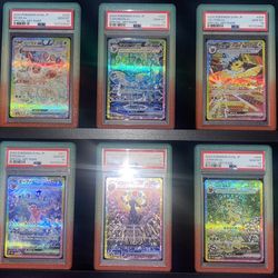 Eeveelutions Terastal Festival PSA 10 (10 Slabs)