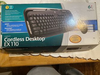 LOGITECH cordless keyboard ex110