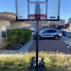 Shatter-proof Lifetime basketball hoop