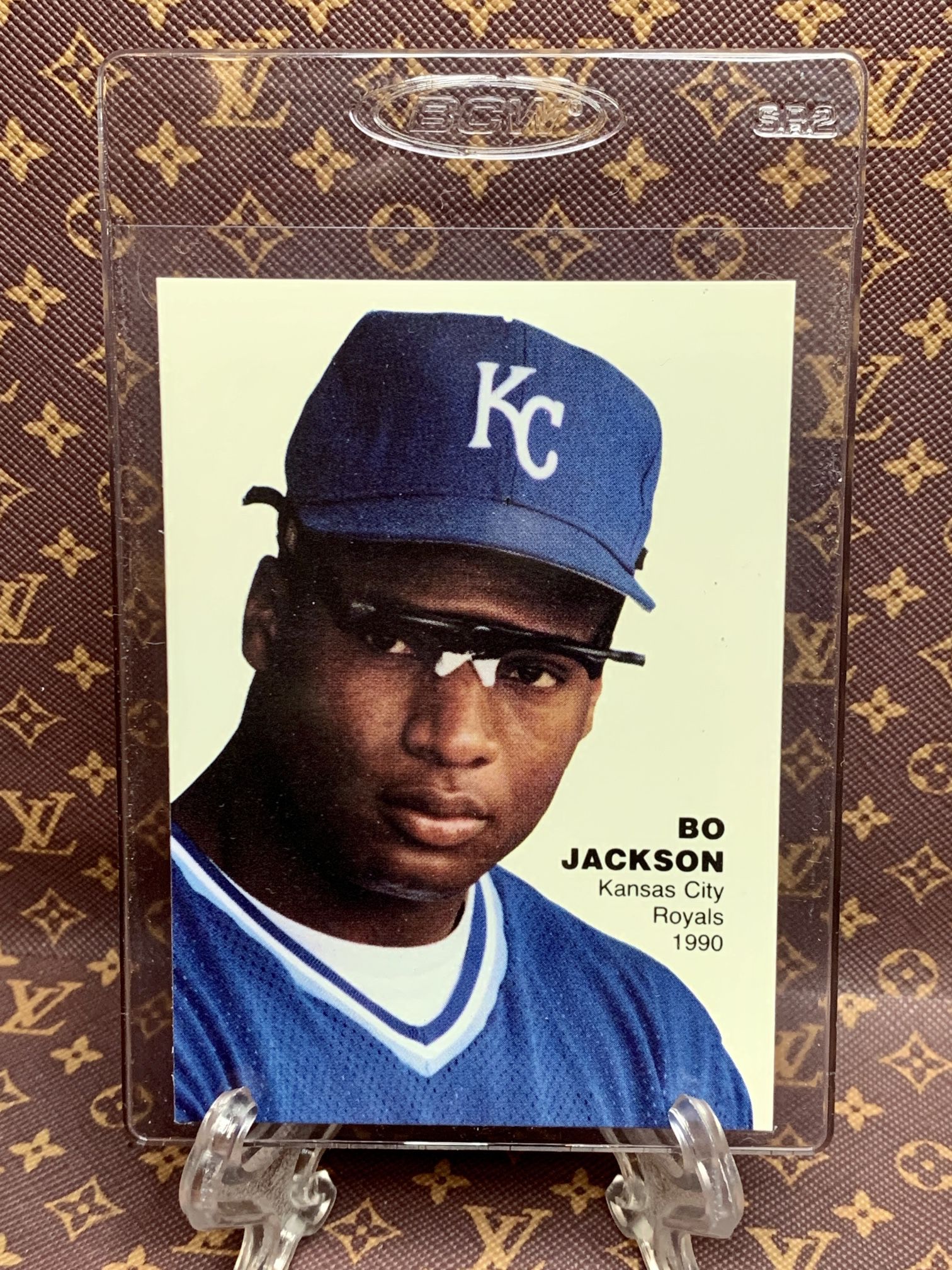 bo jackson baseball card
