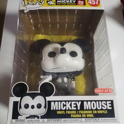 Funko Pop! Disney- Mickey Mouse Jumbo 10" (Black & White)