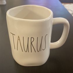 Rae Dunn Taurus Coffee Mug