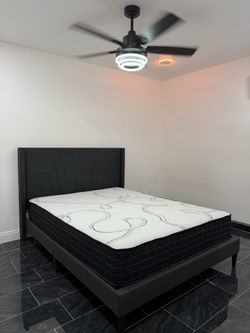 New Queen Bed Frame With Mattress Delivery Included