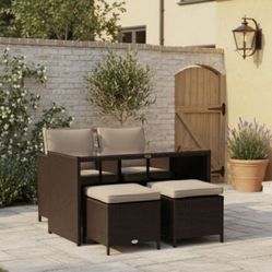 Dining Outdoor Patio Set Modular