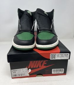 DS Jordan 1 Pine Green - Sz 10.5