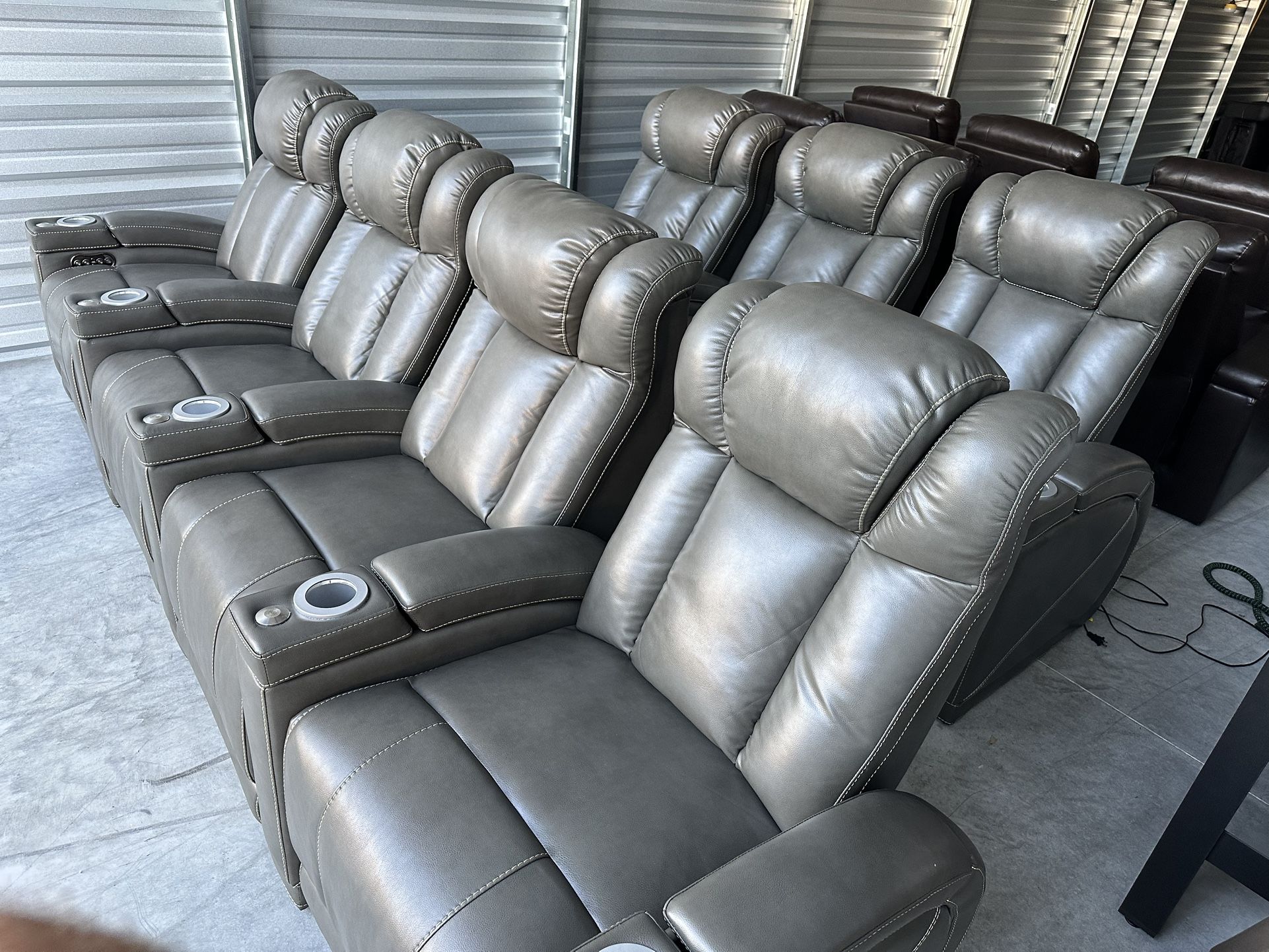 Power Reclining Theater Chairs