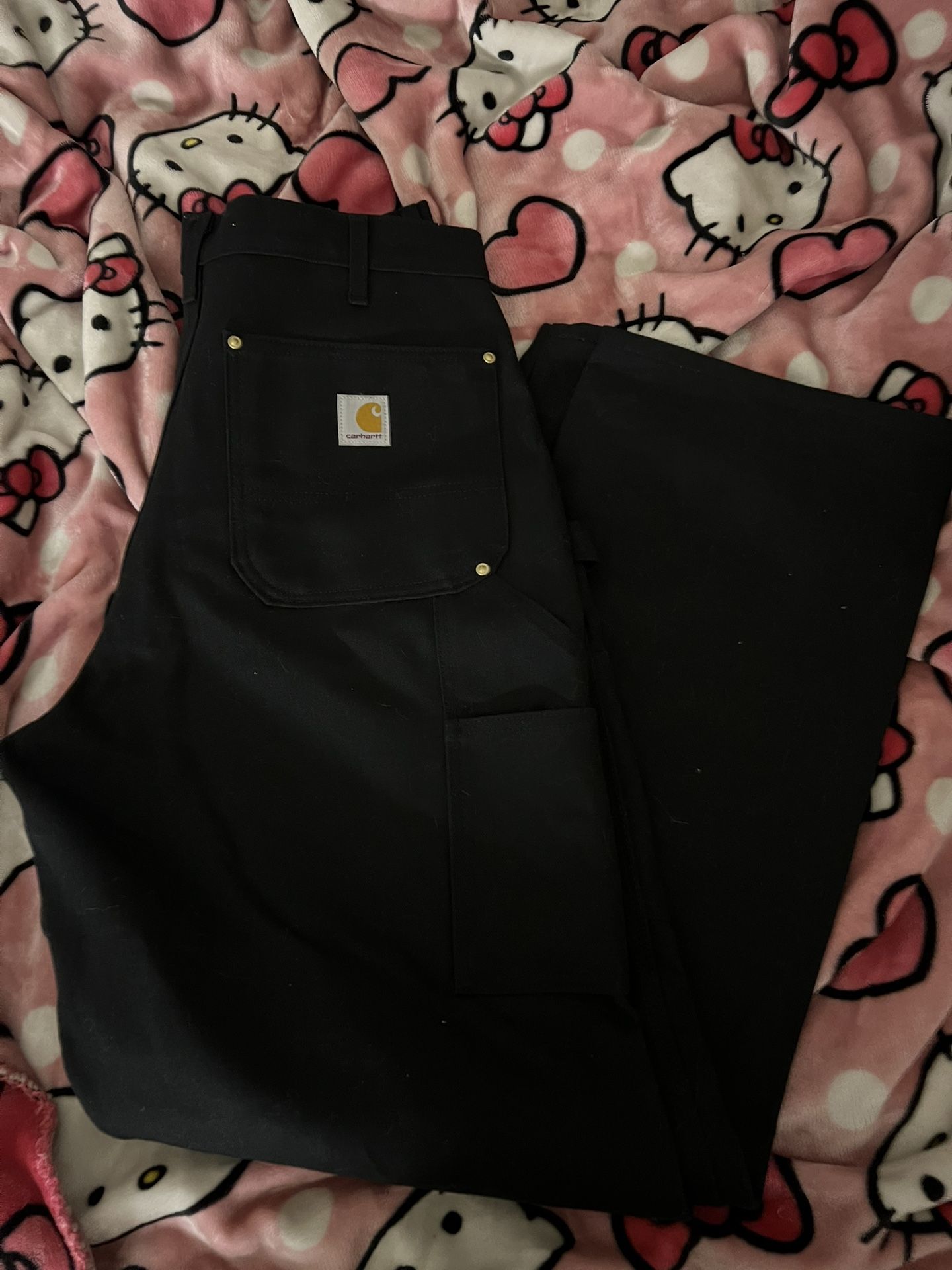 Black Carharrt Cargo Pants