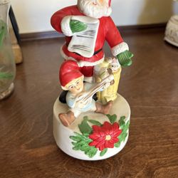 Santa music box